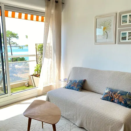 A146 2 Pieces Luminuex Vue Parking Moulleau * Arcachon